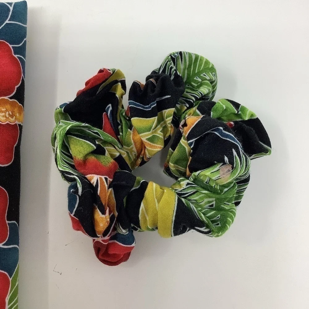 Hawaiian Sarong & Scrunchie Matching Set
